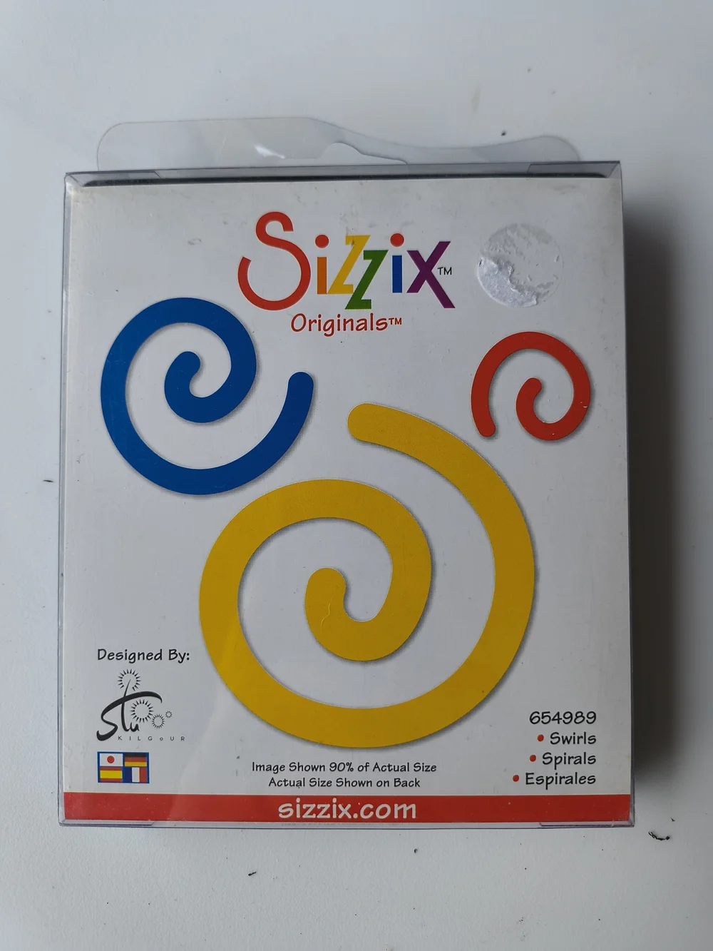 Sizzix Originals Swirls Spirals Die-Cut Set - 654989
